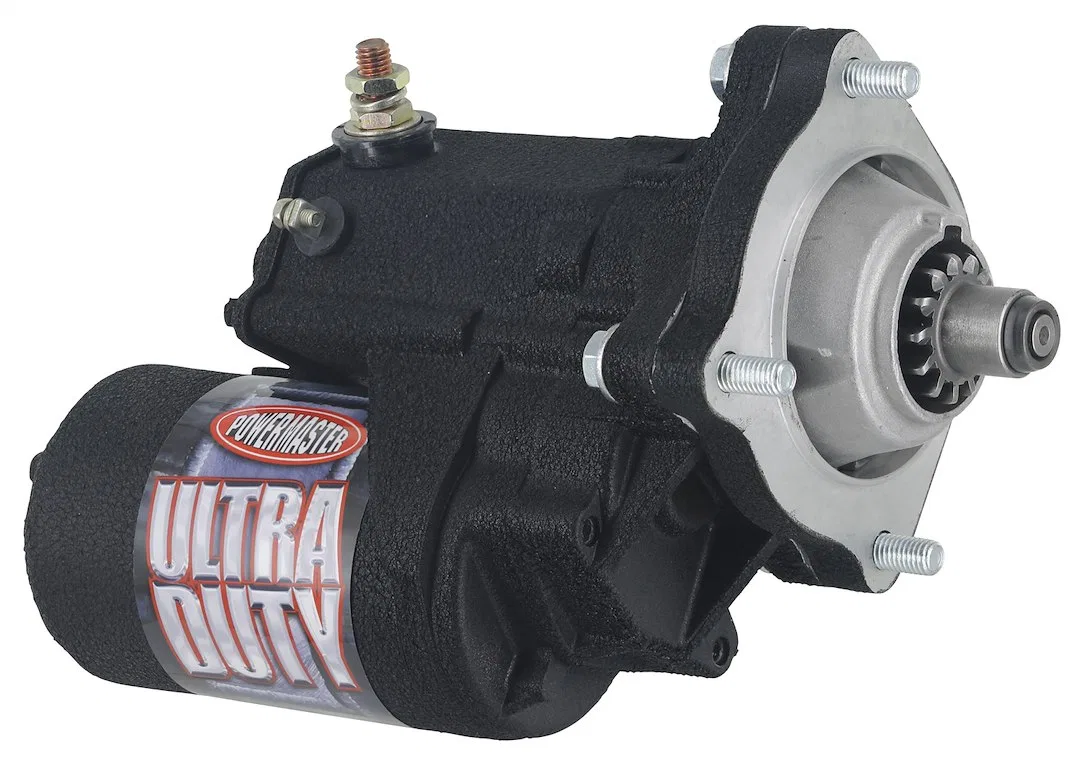 9051 – POWERMASTER Starter, Diesel Ultra Duty 3.8:1 Gear Reduction Natural Finish